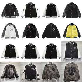 Chrome Hearts CH high-version baseball jacket-4792  