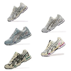 Asics GEL-NYC 2055 stylish wear-resistant breathable low-top running shoes-2861  
